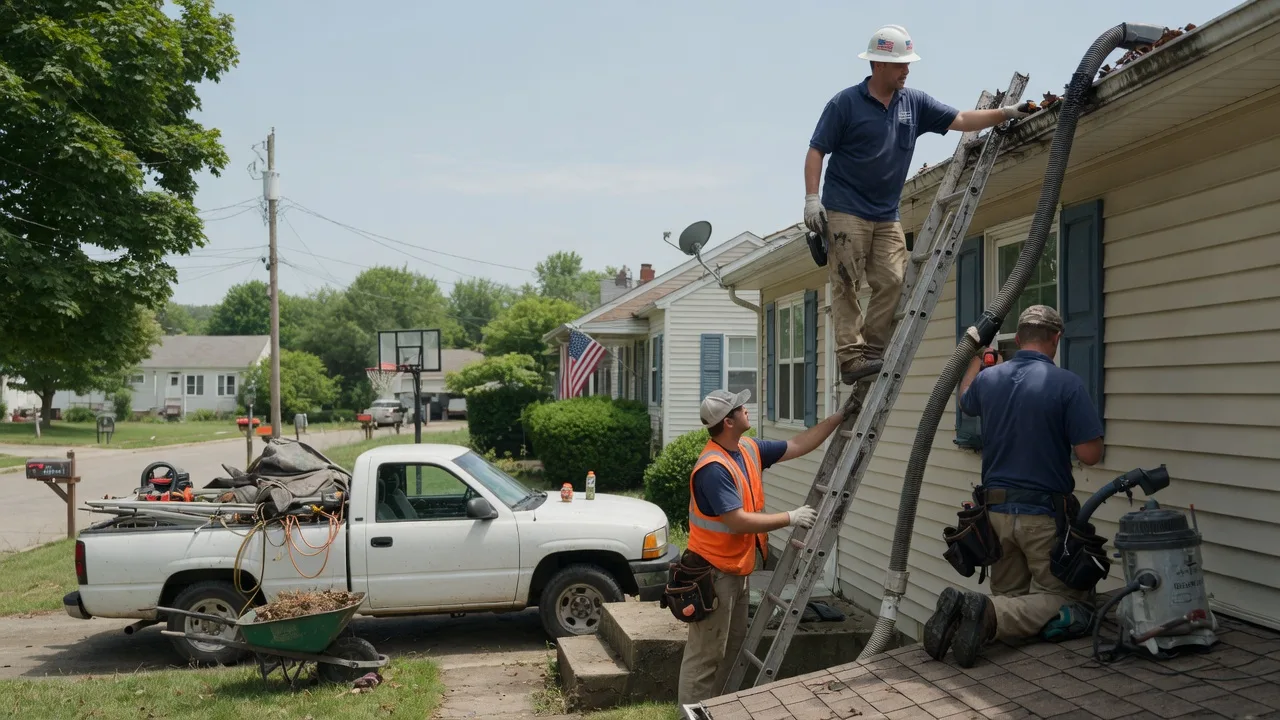 Gutter Installation in Owensville, OH near me